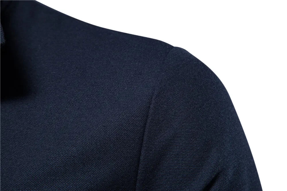AIOPESON Embroidery 35% Cotton Polo Shirts for Men Casual Solid Color Slim Fit Mens Polos New Summer Fashion Brand Men Clothing - Evallys.com