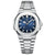 POEDAGAR Luxury Casual Watch Top Brand Fashion Square Dial Stainless Steel Calendar Luminous Waterproof Men Watch Male Clock+Box - Evallys.com