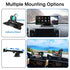 10.26'' Dash Cam 4K Car Mirror Video Player Wireless Carplay Android Auto GPS Car Monitor Multimedia Rearview Camera Dashboard - Evallys.com