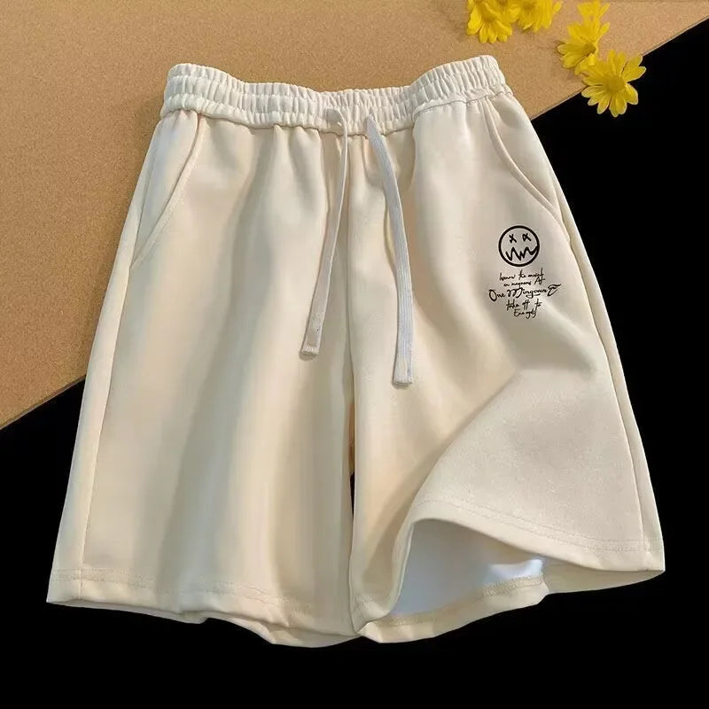 M-8XL Oversized Shorts Men Thin Casual Wide Leg Shorts Versatile Trend Loose Oversized Sports Shorts for Men - Evallys.com