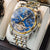 OLEVS Men's Watches Automatic Mechanical Business Wristwatch Waterproof Stainless Steel Strap Watch for Man Skeleton Calendar - Evallys.com