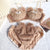 Japanese Girls Winter Soft Ropa Interior Cute Lingerie for Women Cartoon Bear Students Plush Sexy Bras Wireless Thin Bra Set - Evallys.com