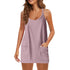 Women’s Sport Mini Dress – Sleeveless Summer Casual Tennis Dress - Evallys.com