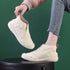 Simple Women Cotton Shoes Plush Warm Womens Snow Boots Lightweight Comfortable Women Casual Shoes in Winter Botines Para Mujeres - Evallys.com
