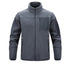 Winter Men Polartec Warm Jackets Casual Man Fleece Lined Windbreaker Coats Men Soft Shell Stand Collar Tactical Hiking Jackets - Evallys.com
