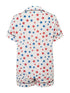 Women’s 4th of July Pajama Set – Stars & Stripes Summer Loungewear - Evallys.com