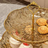 2/3 Tier Fruit Plate Stand Coffee Table Snack Tray Dried Fruit Dessert Plate Bar Counter Display Holder