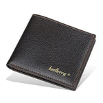 Men RFID Wallets New Short Card Holder Simple Style Male Purses Photo Holder Small Coin Bag Bifold Wallet Pocket For Men - Evallys.com