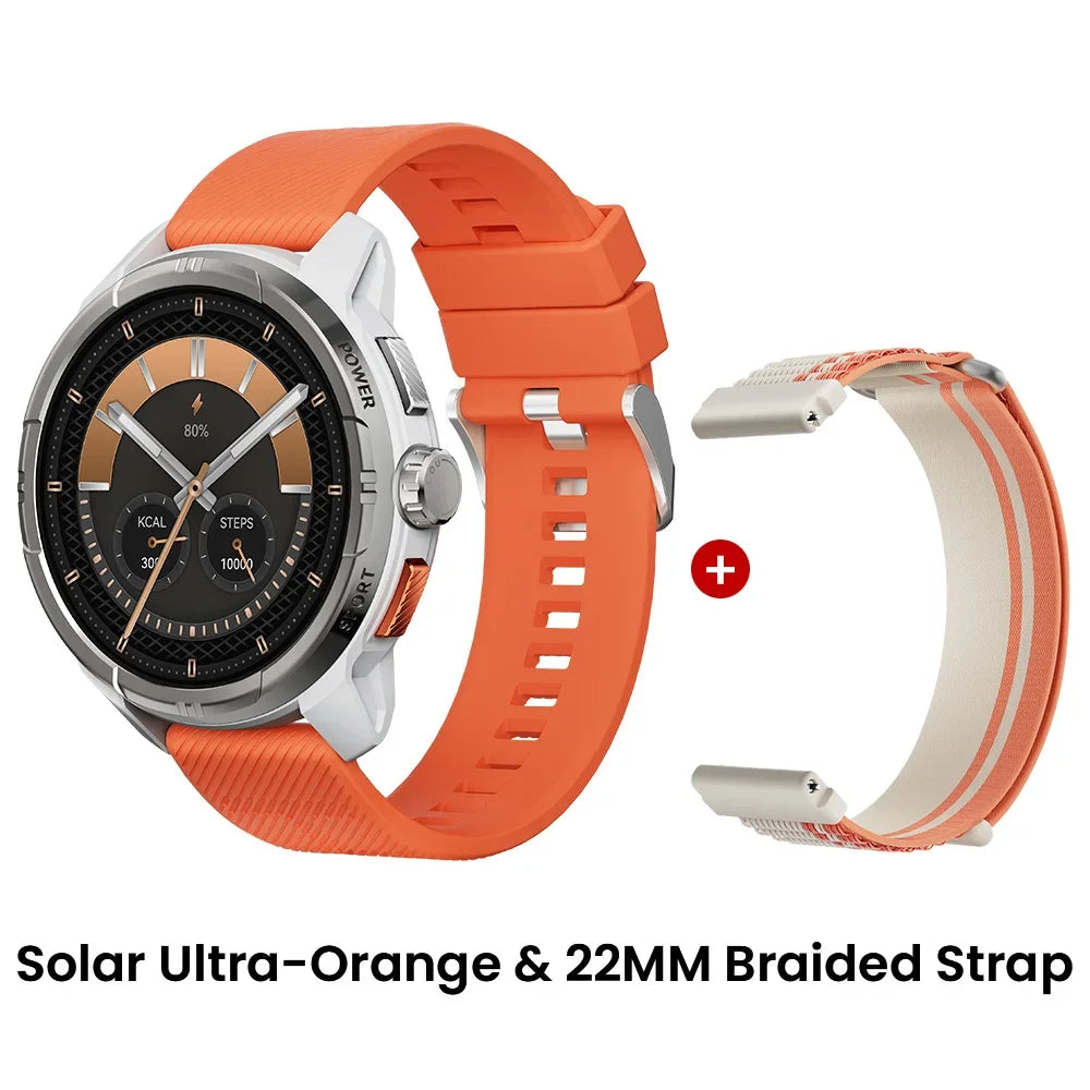 HAYLOU Solar Ultra GPS Smart Watch 1.6” AMOLED Display 60Hz Refresh Rate Bluetooth Calls 5ATM Water Resistance Sports Smartwatch - Evallys.com