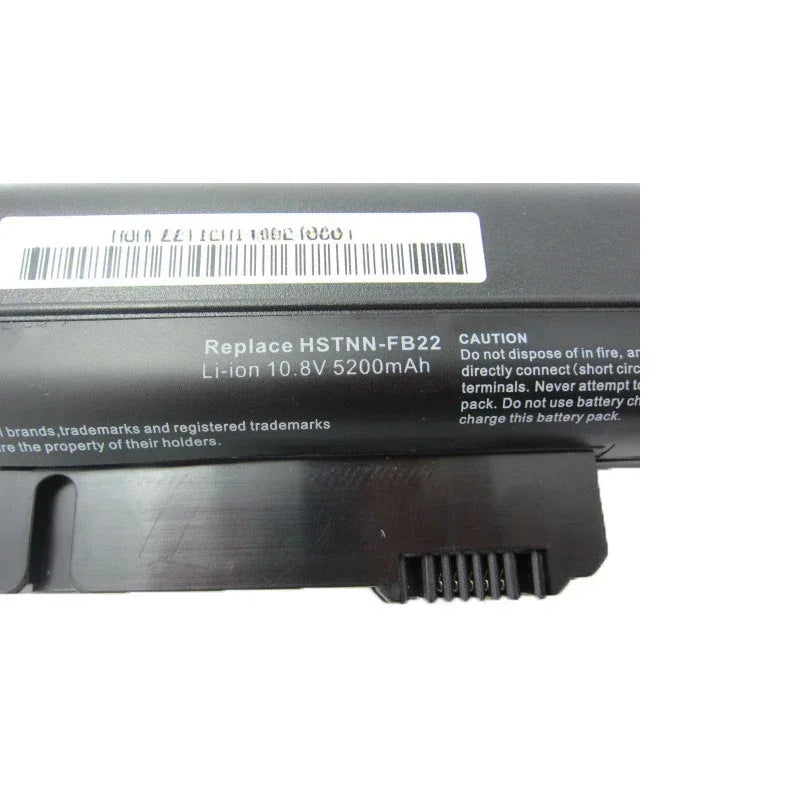 5200mAh 6Cells Laptop Battery for HP EliteBook 2530p 2540p Nc2400 2510P NC2410 EH767AA HSTNN-C48C 404887-241 EH768AA HSTNN-XB21 - Evallys.com