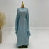Eid Ramadan Batwing Butterfly Satin Abaya Dubai Luxury Muslim Kaftan Maxi Dress Women Kebaya Robe Caftan Marocain Femme Vestidos - Evallys.com