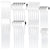 48pcs Black Gold Cutlery Set Knife Fork Coffee Spoon Dinnerware Stainless Steel Tableware Flatware Western Kitchen Silverware