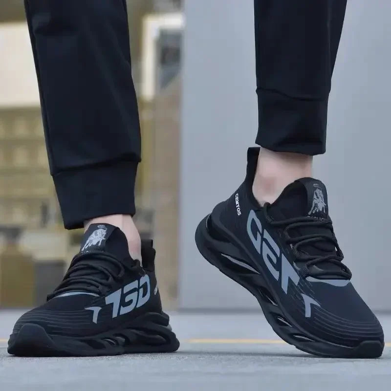 2025 Men’s Casual Slip-On Sneakers – Breathable Outdoor Sports Shoes - Evallys.com