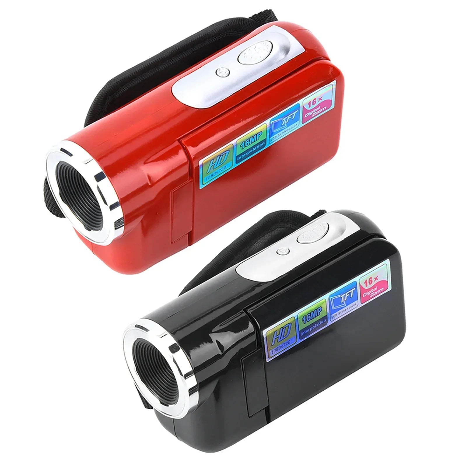 Digital Video Camera Portable Children Kids HD Digital Video Camera Camcorder with LCD Sceen Camcorder Recorder - Evallys.com