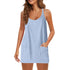 Women’s Sport Mini Dress – Sleeveless Summer Casual Tennis Dress - Evallys.com