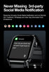 TG08 Smart Watch, 1.85"Smartwatch for Men Women (Answer/Make Call), Fitness Tracker with 100+ Sport Modes, Waterproof Watch. - Evallys.com