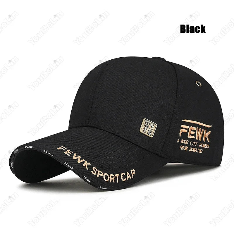 Chinese Style Embroidered Cotton Baseball Cap – Unisex Adjustable - Evallys.com
