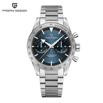2024 New PAGANI DESIGN Retro Mens Watches Moon Quartz Watch For Men Speed Sports Chronograph AR Sapphire VK64 Clock Reloj Hombre - Evallys.com
