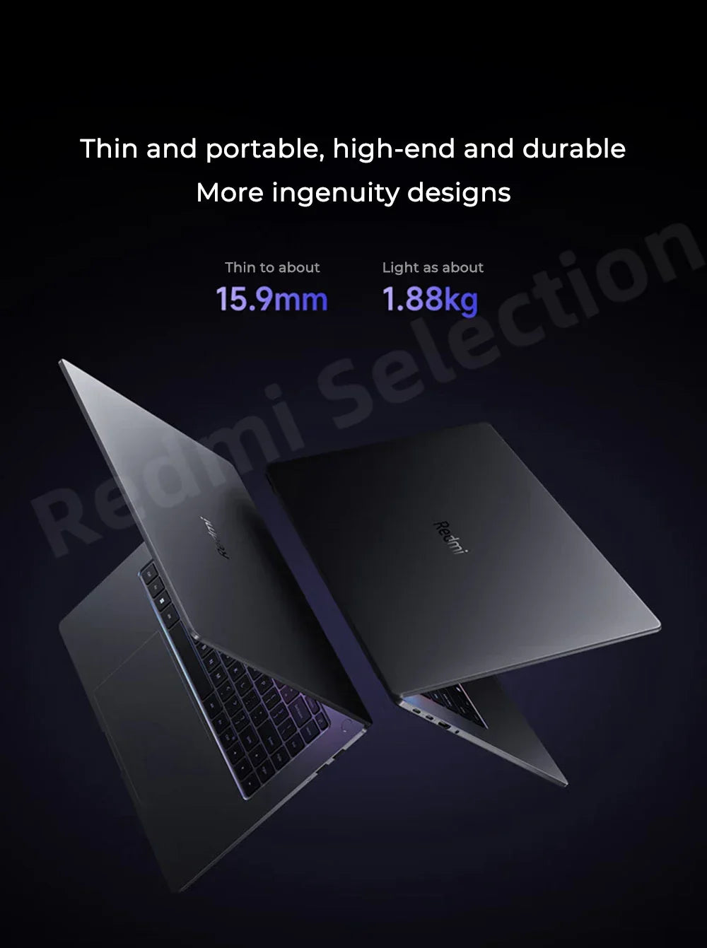 Xiaomi laptop 2024 RedmiBook Pro 16 Core Ultra 5-125H/Ultra 7-155H ARC Graphics 32GB DDR5 1TB SSD 16-inch 3.1K 165hz Screen Pc - Evallys.com