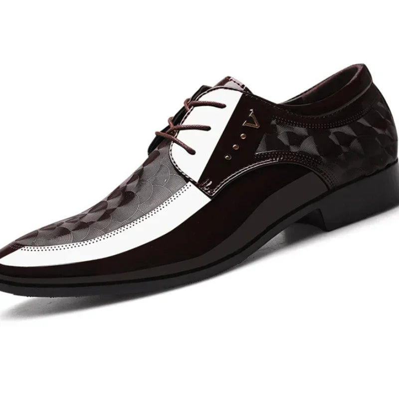 Leather Shoes for Men Business Dress Shoes Versatile Wedding Shoes Men Shoe Designer Loafers Men Zapatos Para Hombres 2025 - Evallys.com