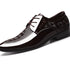 Leather Shoes for Men Business Dress Shoes Versatile Wedding Shoes Men Shoe Designer Loafers Men Zapatos Para Hombres 2025 - Evallys.com