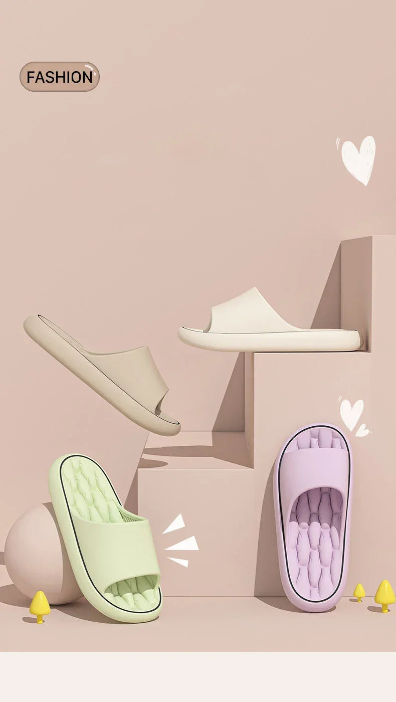 Super Light EVA Slides – Soft Indoor Bathroom Slippers for Men - Evallys.com