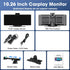 10.26'' Dash Cam 4K Car Mirror Video Player Wireless Carplay Android Auto GPS Car Monitor Multimedia Rearview Camera Dashboard - Evallys.com
