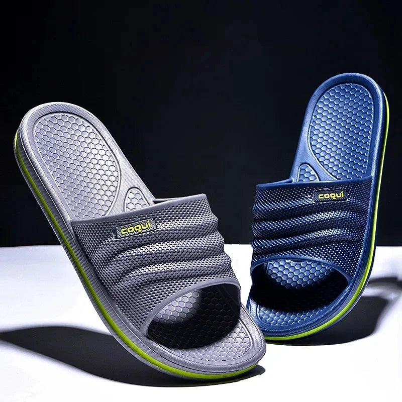 Men’s EVA Bathroom Slippers – Non-Slip, Soft Indoor Home Shoes - Evallys.com