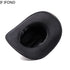 Vintage Western Cowboy Hat – Unisex Wide Brim Leather Jazz Cap - Evallys.com