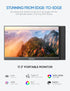 ARZOPA Portable Monitor 17.3'' 1080P HDR IPS Kickstand Speakers for PC Mac Phone Xbox Switch PS HDMI USB External Laptop Screen - Evallys.com