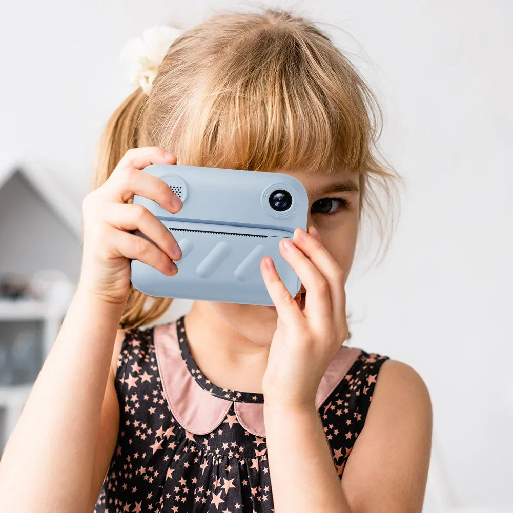 1080P Instant Print Camera Type-C Charging Instant Photo Printing Camera Portable Digital Camera for Girls Boys Birthday Gifts - Evallys.com