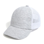 Lovely Kids Trucker Ball Cap Outdoor Leisure Duck Cap Solid Color Curved Brim Sun Hat Baseball Cap 7 colors - Evallys.com