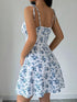 Women’s Summer Floral Spaghetti Strap Mini Dress – Beach Sundress 2025 - Evallys.com