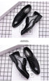 Mens Leather Dress Shoes Men's Formal Social Male Shoe Casual Business Pointed Toe Luxury Party Designer Shoes for Men - Evallys.com