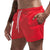 Mens Swim Trunks with Mesh Lining Side Pockets Solid Beach Shorts Quick Dry Lightweight Drawstring Board Shorts Summer Swimwear - Evallys.com