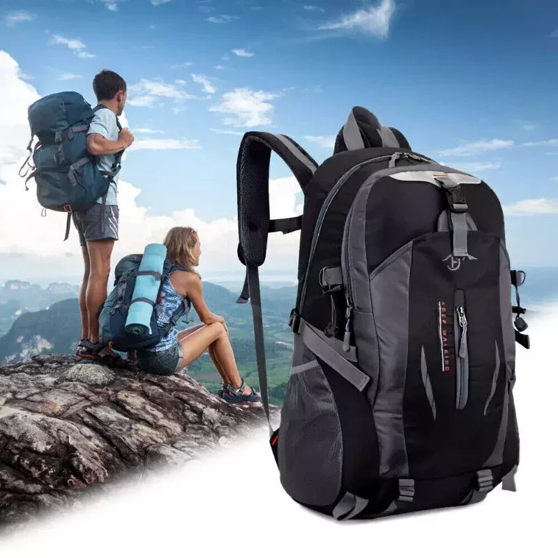 40L Water-Resistant Outdoor Hiking Backpack – Travel & School Bag - Evallys.com
