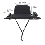 Solar Powered UV Protection Hat – Fan Cooling Wide Brim Cap - Evallys.com