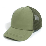 Lovely Kids Trucker Ball Cap Outdoor Leisure Duck Cap Solid Color Curved Brim Sun Hat Baseball Cap 7 colors - Evallys.com