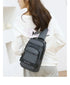 Chest Bag For Men New Large Capacity Shoulder Korean Version Travel Lightweight Nylon Crossbody Bag Backpack - Evallys.com