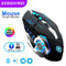 2.4G Wireless Mouse Bluetooth Mouse RGB Backlit Gaming Mouse Rechargeable Mice Silent Mouse 3600 DPI Mouse for Macbook Laptop - Evallys.com
