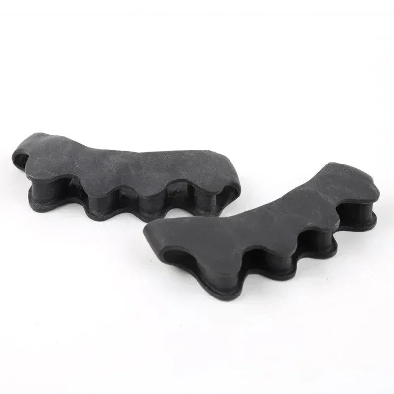 1 Pair Silicone Toe Separator, Bunion Corrector,Hammer Toe Corrector, Soft Silicone Material for Toe Separation Foot Care Tool - Evallys.com