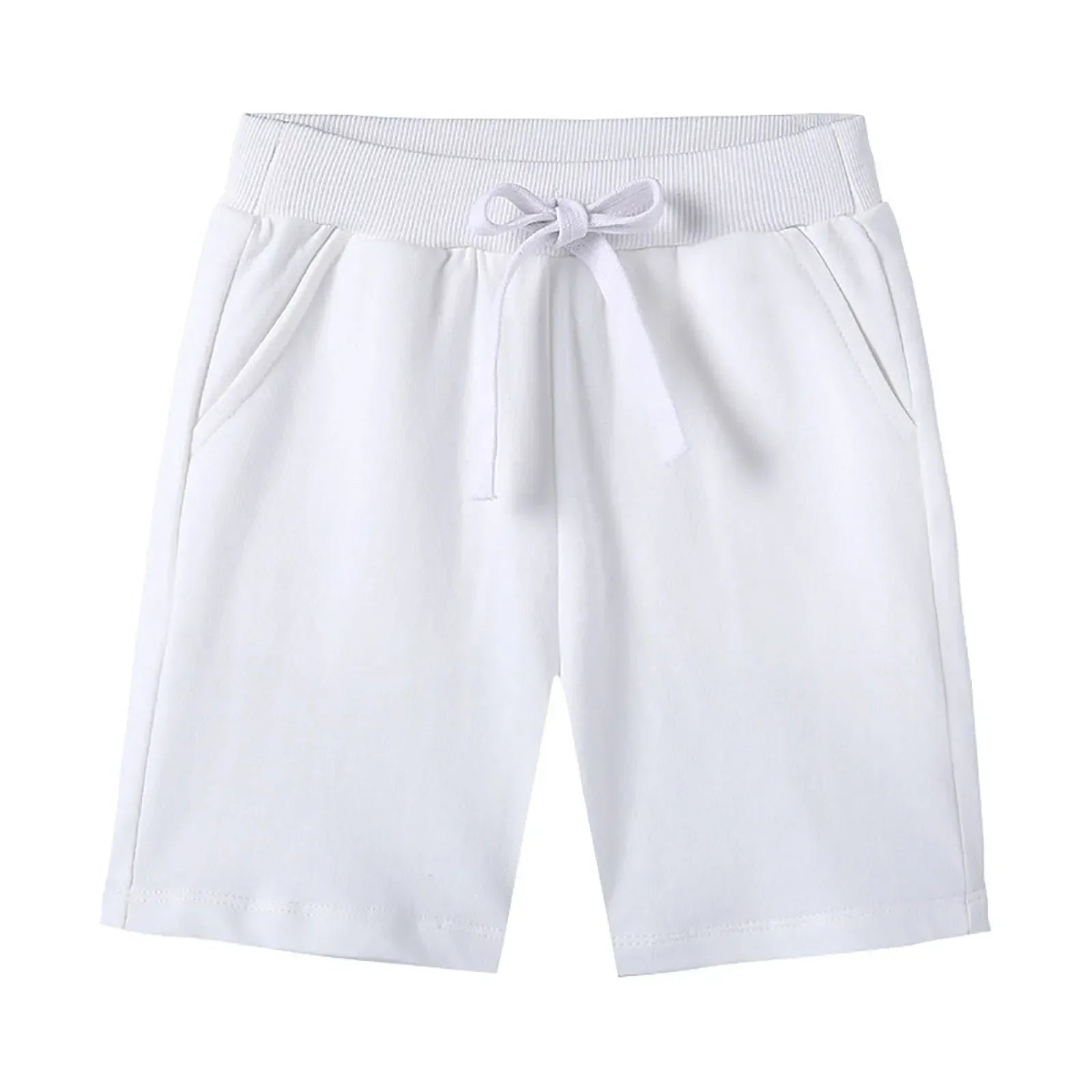 Toddler Summer Shorts Boys Shorts Comfortable Soft Breathable Pocket Drawstring Solid Color Shorts Shorts For Big Girls Size 16 - Evallys.com
