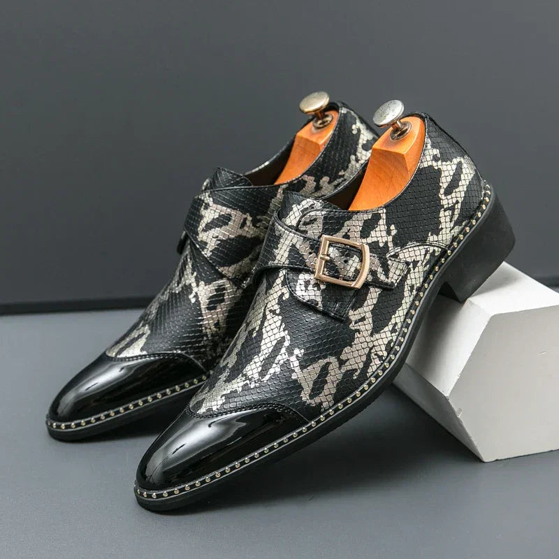 Luxury Men’s Oxford Dress Shoes – Handmade Formal Wedding Leather - Evallys.com