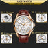 LIGE Men Watch Top Brand Luxury Waterproof Luminous Sport Wristwatch Quartz Military Genuine Leather Relogios Masculino+Box - Evallys.com