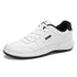 PUAMSS Men’s PU Leather Sneakers – Breathable Casual Non-Slip Shoes - Evallys.com