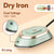 Mini Travel Iron for Clothes Portable Handle Electric Ironing Machine Fast Heating 30s Dry Wet Irons Garment Household Tools