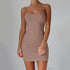 Summer Spaghetti Strap Bodycon Mini Dress – Sexy Clubwear 2025 - Evallys.com
