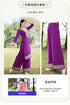 Exotic Indian Dance Dress – Ethnic Sari Style Two-Piece Set for Women - Evallys.com