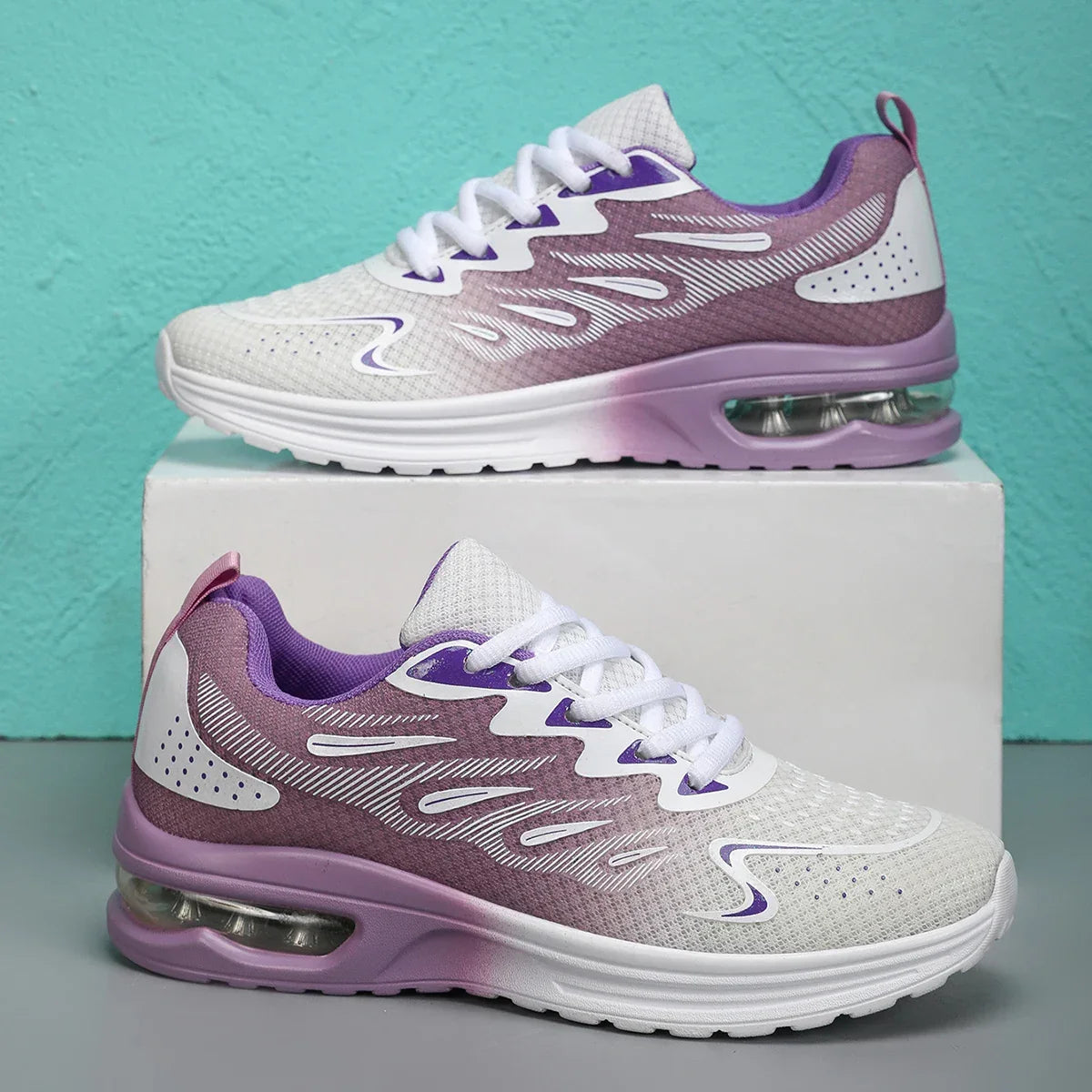 Sneakers for Women Orthopedic Sneakers Walking Shoes for Women, Lightweight Casual Tennis Sneakers Air Running Shoes - Evallys.com