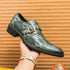 Luxury Men’s Oxford Dress Shoes – Handmade Formal Wedding Leather - Evallys.com